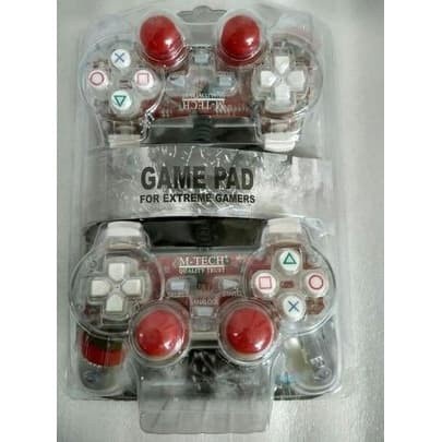 Joystick / Game Pad / Stick PC Laptop Komputer Double Transparan USB