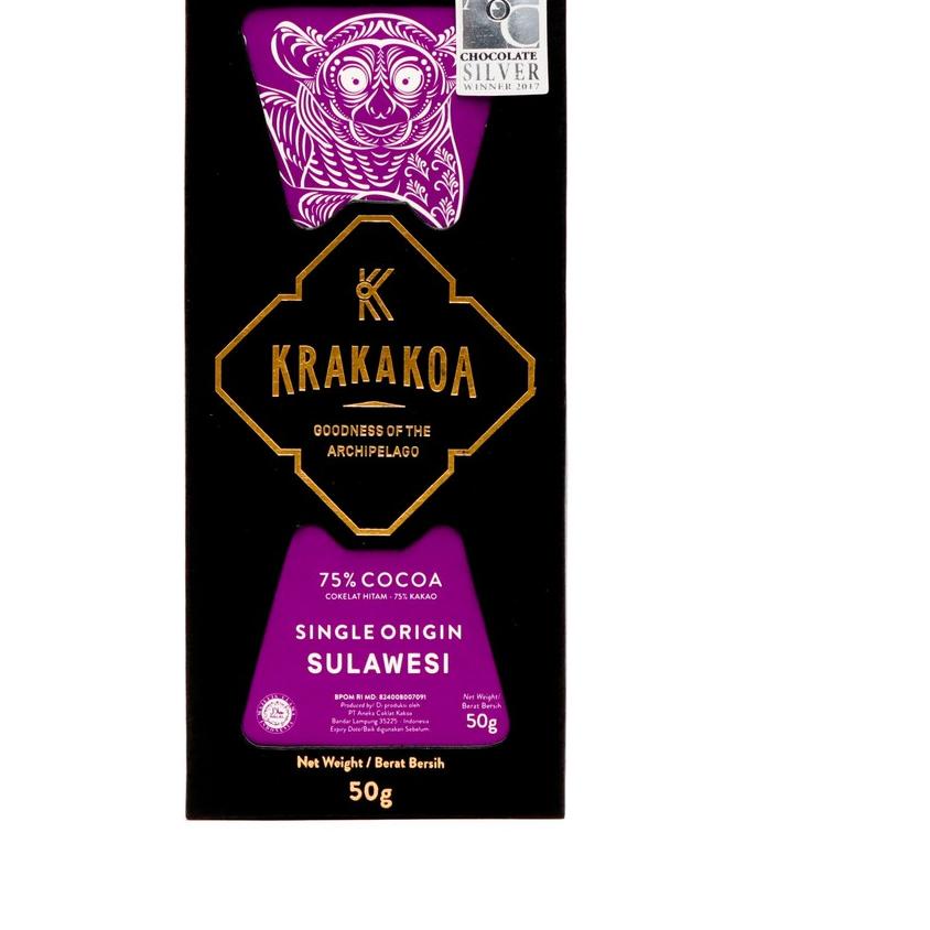 

READY ✅Krakakoa Single Origin 75% Saludengen, Sulawesi|KD4