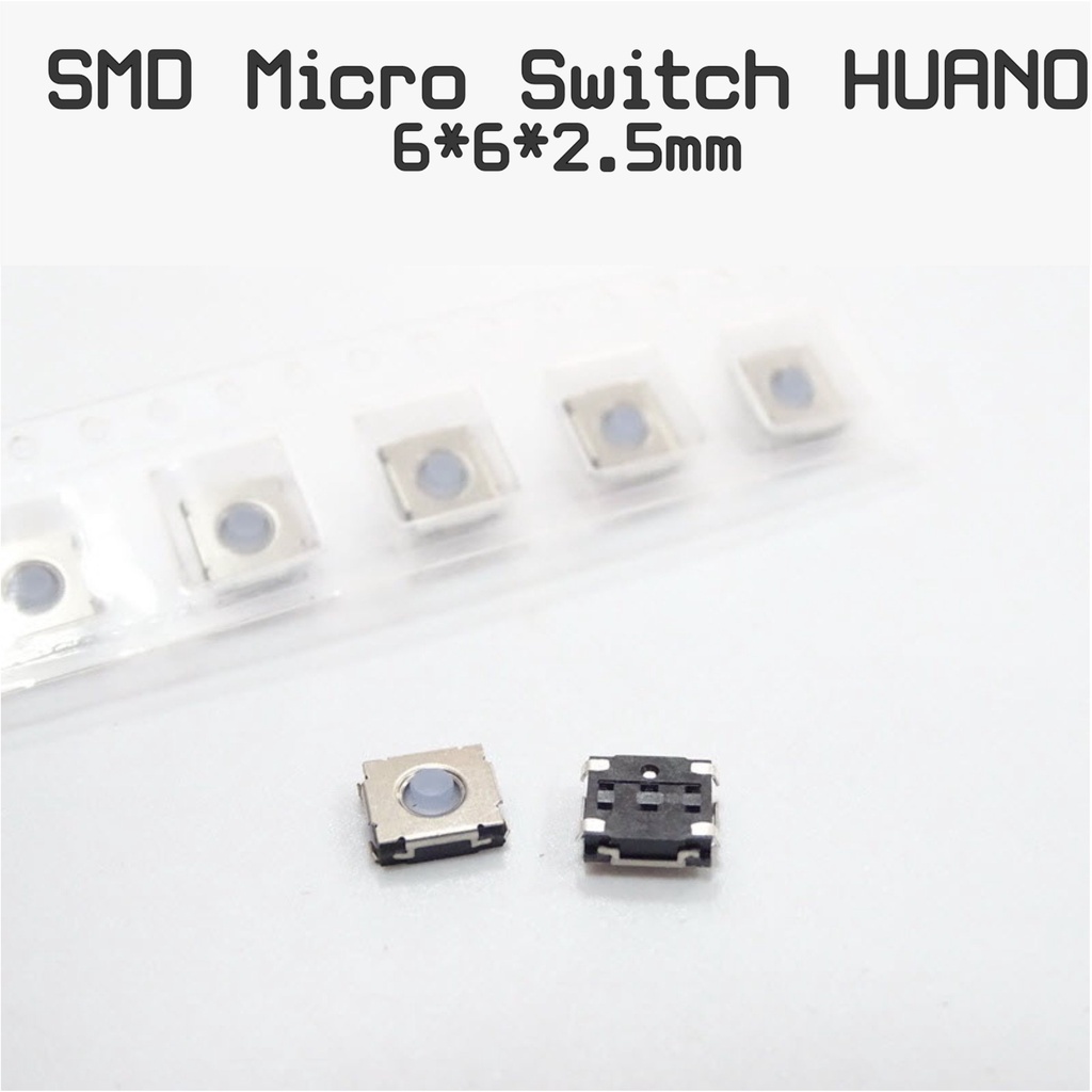 SMD Micro Switch Mouse 2.5mm logitech microsoft Xiaomi Tombol Klik