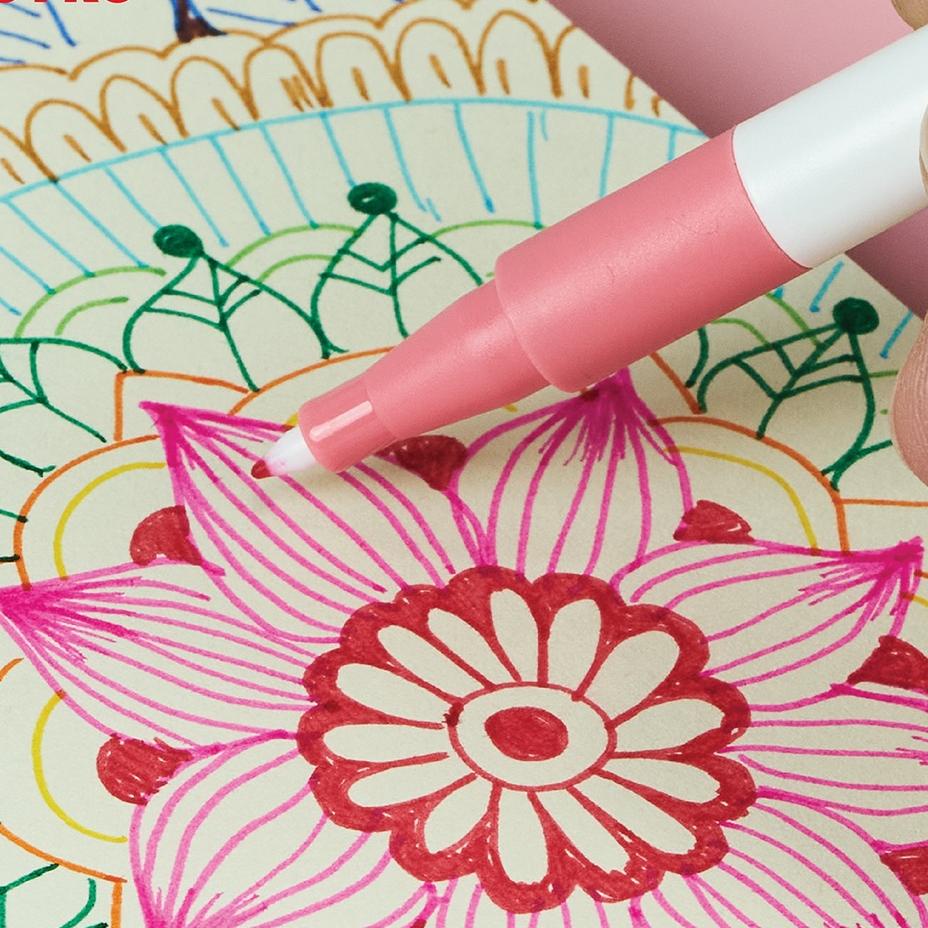 

TERBAIK Pena Liner Pen Pulpen Warna Joyko CLP-59-12 Warna DS2D$