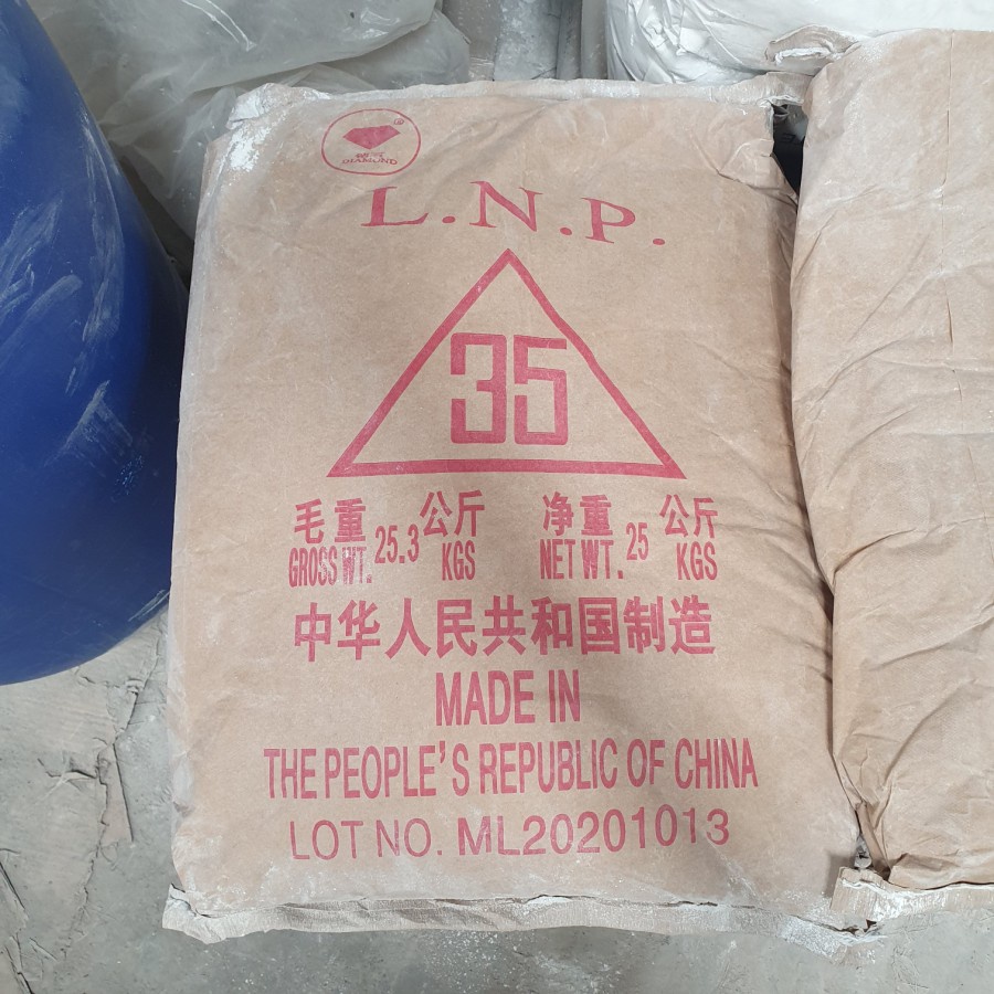 Liaoning Talc Powder / Talk Bubuk Resin 25 Kilogram