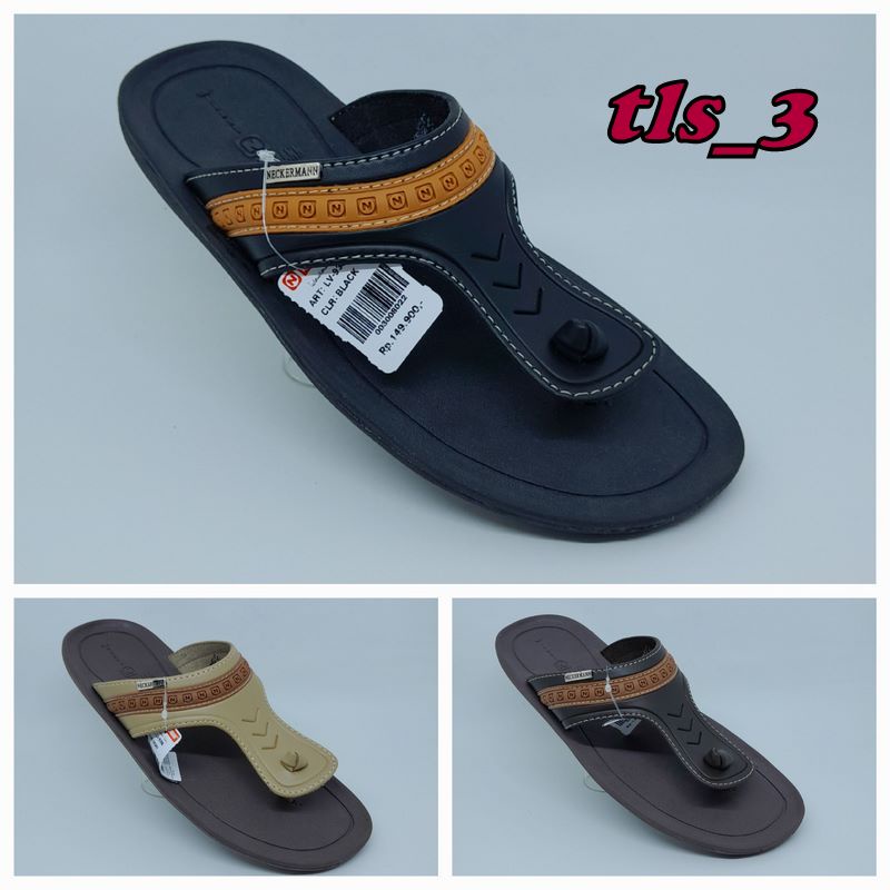 Sandal Pria Neckermann Lv 9356 Original 38-43 Sandal Japit Kasual Laki