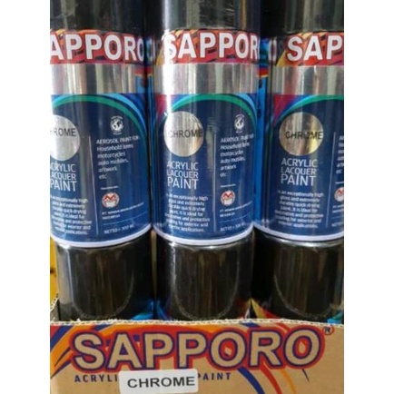 ふ Chrome colour mirror -- Sapporo Spray Paint cat semprot aerosol ぐ