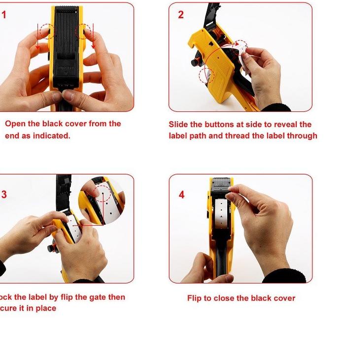 

❂❂❂ Mesin Label Harga Alat Tembak1 Baris 8 digit MX-5500M Xeho Exp