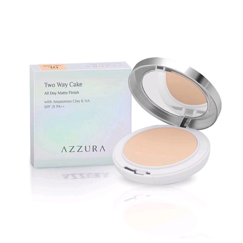 Bedak Azzura Two Way Cake Foundation SPF 21 PA++