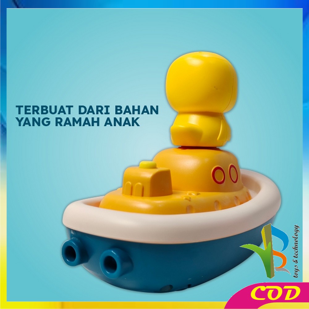 RB-M248 M249 Bebek Mainan Mandi Bayi Mainan Anak Balita Semprotan Shower Air Mandi Kepala Bebek / Shower Boneka Bebek