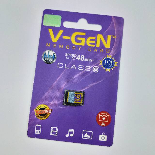 ( JB99 ) Micro SD V-Gen Class 6 ORIGINAL Vgen / MicroSD V gen Memori