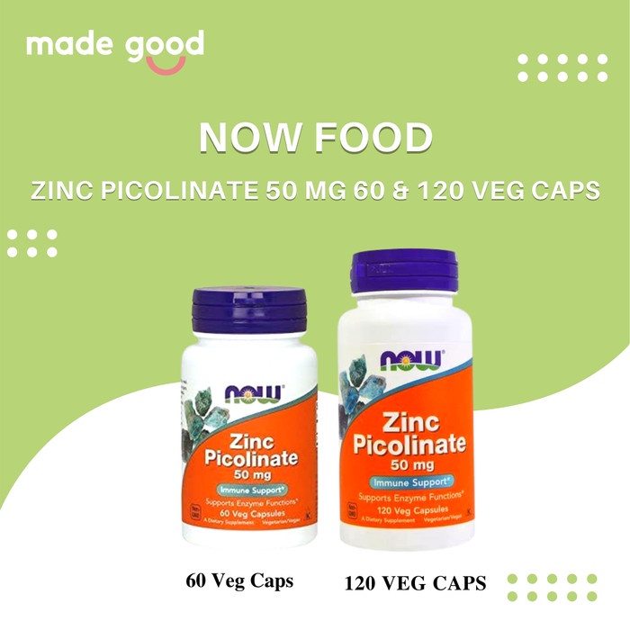 Now Foods - Zinc Picolinate 50 mg 120 caps