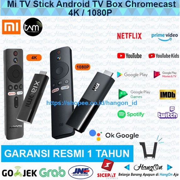 XIAOMI Mi TV Stick Android TV Full HD Quadcore Mi TV Stik Global Version Android Smart TV