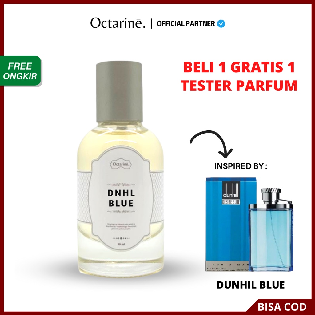 Parfum Pria Tahan Lama Aroma Elegan Maskulin by Octarine - Inspired by Dunhill Blue | Parfume Farfum Perfume Minyak Wangi Cewek Cowok Murah Original