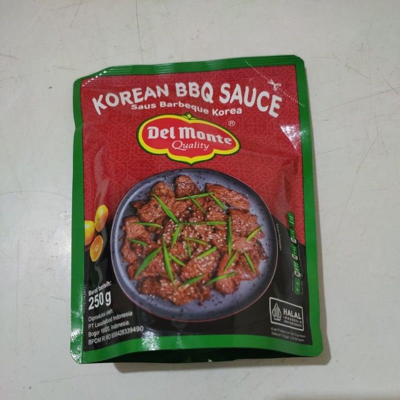 

Del Monte Korean Barbeque Sauce BBQ Korea 250 gram