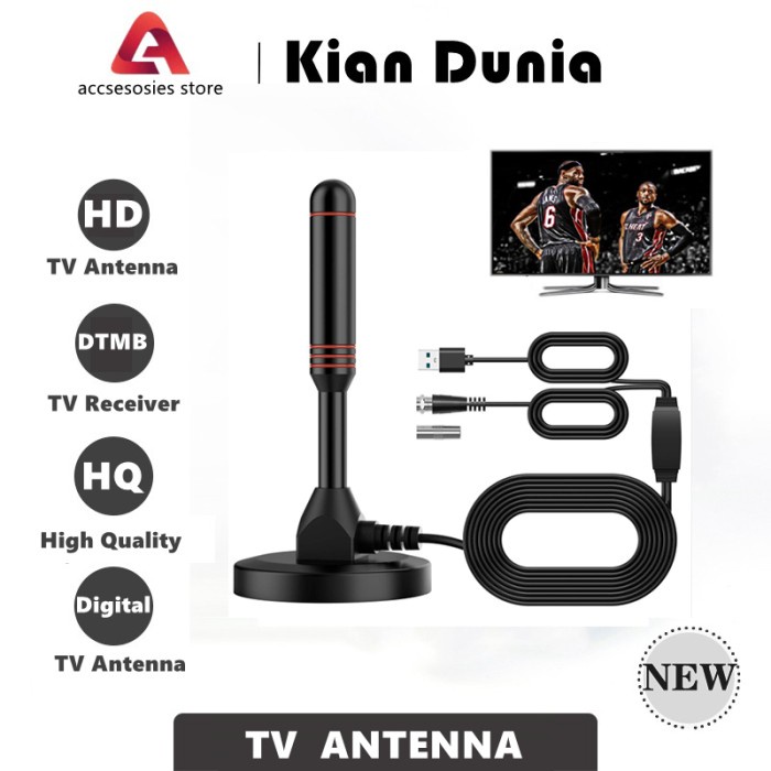 Ant Usb Digital Tv Antena Rumah Antena Booster Portable Rumah/Mobil Antena