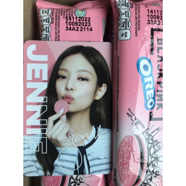 

oreo x blackpink ( free photocard )