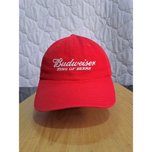 Topi Budweiser kingofbeers bahan katun second