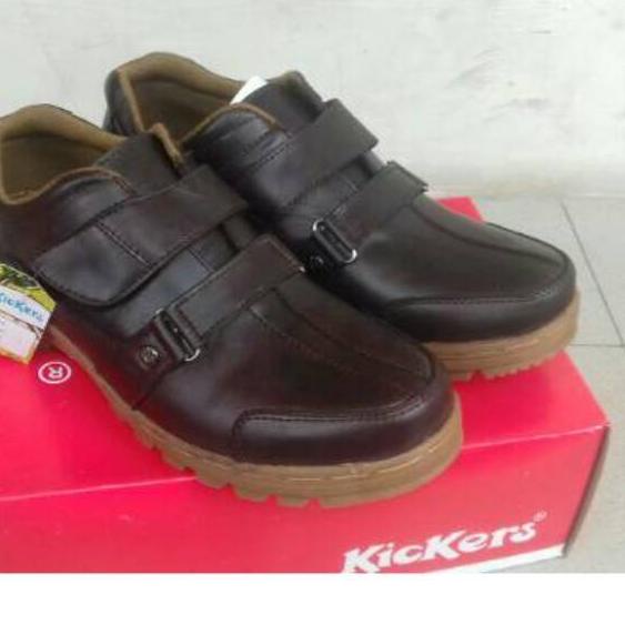 COD✔️SEPATU CASUAL KICKERS PRIA KULIT ASLI FANTOPEL VANTOPEL SPORT KERJA SANTAI SELOP KRETEK PANTOFE