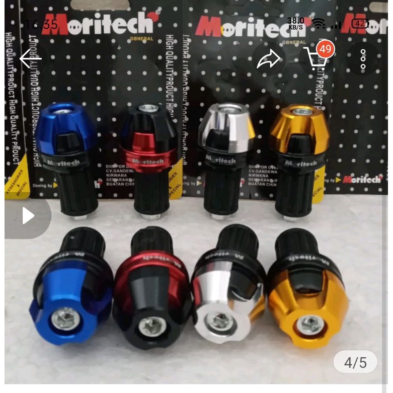 jalu stang bandul stang moritech 022 full cnc universal semua motor