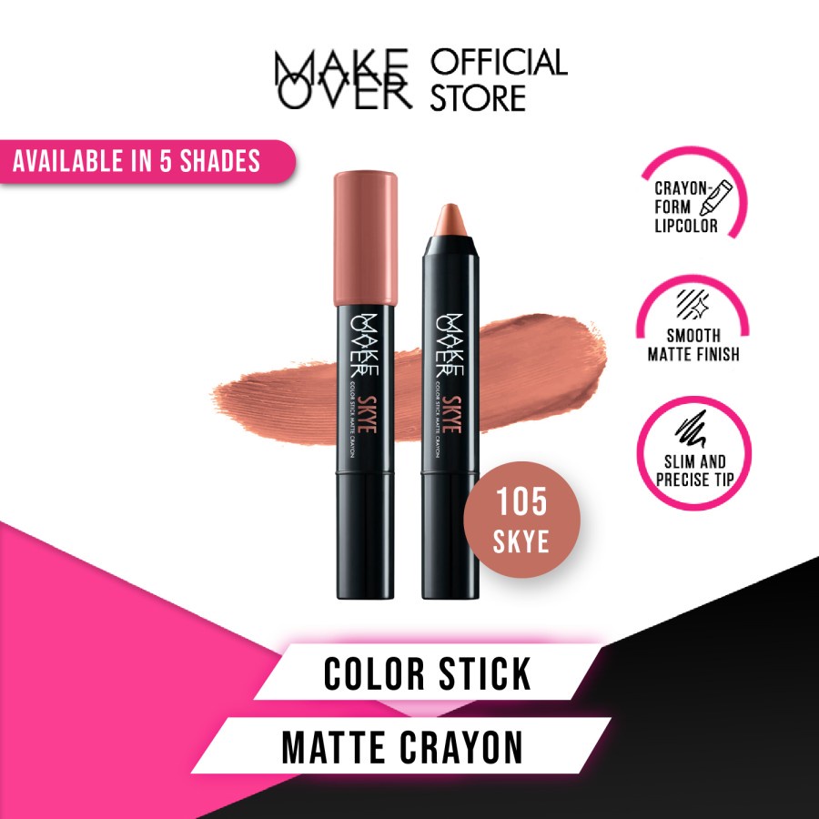 MAKE OVER COLOR STICK MATTE CRAYON 105 SKYE 2.6 G