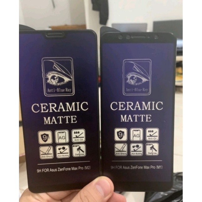 ANTIGORES CERAMIC MATTE BLUE LIGHT ASUS ZENFONE MAX PRO M1 / MAX PRO M2