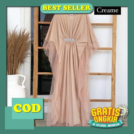 Vip-Top [M L Xl Xxl] Metta Maxy - Gamis Wanita Kekinian Terbaru Baju Kondangan Remaja Bahan Syakila 