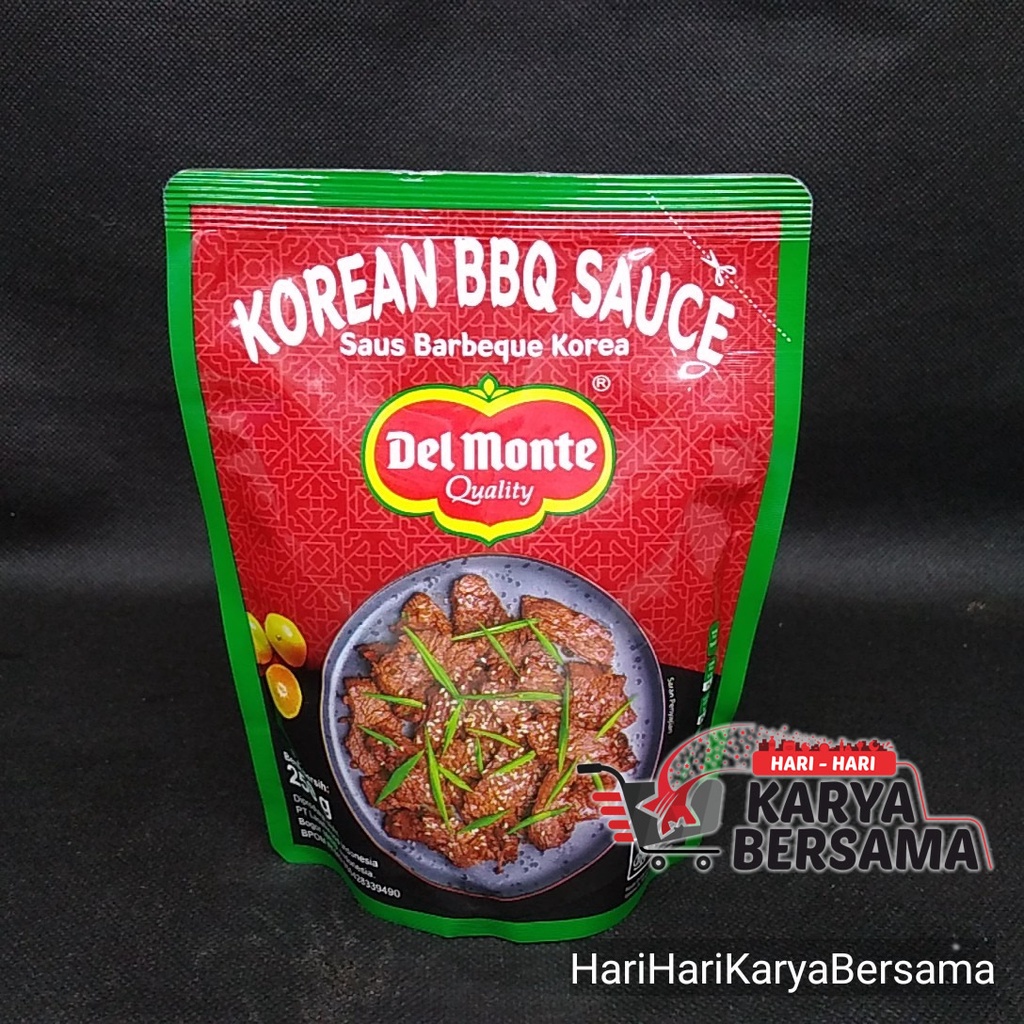 

DEL MONTE KOREAN BBQ SAUCE 250GR