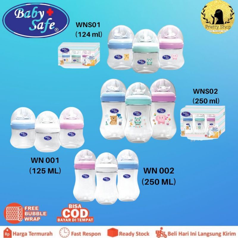 Botol susu BABY SAFE 125/150 ml