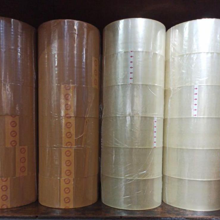 

☛☛ LAKBAN BENING/COKLAT DAIMARU 2 INCH 100 YARD isi 6 Rol