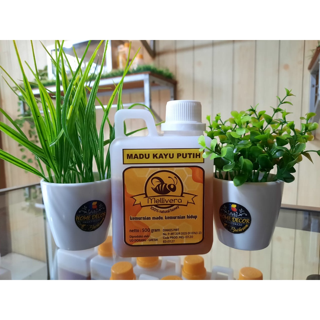

Madu Murni Asli Bunga Kayu Putih 500gr