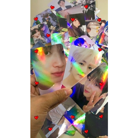 Photocard Hologram Custom Cetak photocard batam photocard kpop cosplay anime
