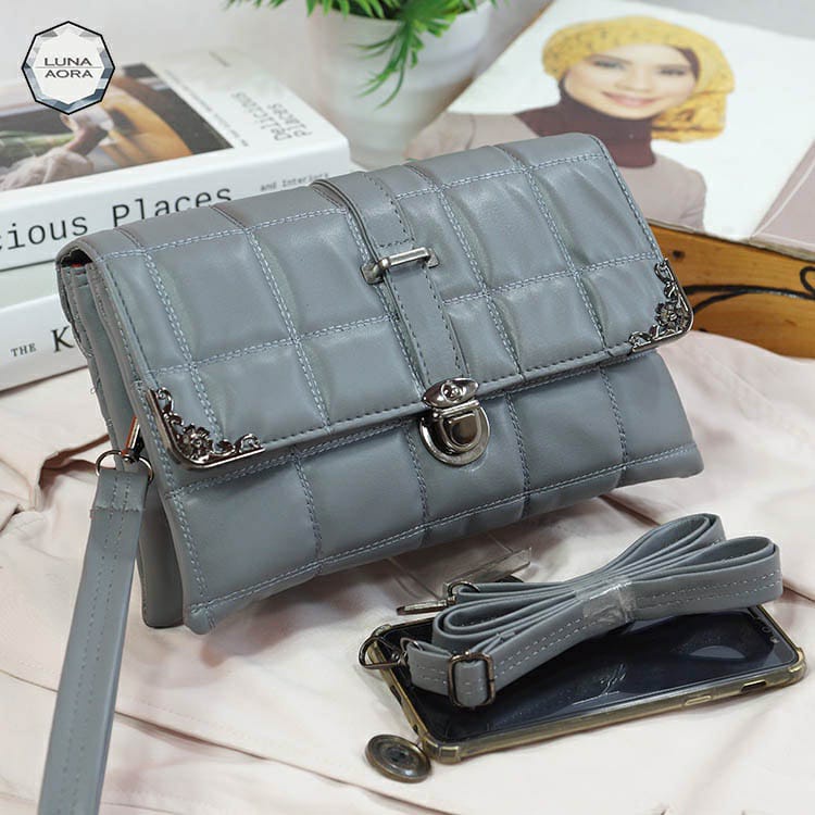 MARYAM BAG  CLUTCH WANITA BORDIR KUNCI LIDAH GAWANG SLOT NEKKEL TAS PESTA MEWAH TAS KONDANGAN WANIT 