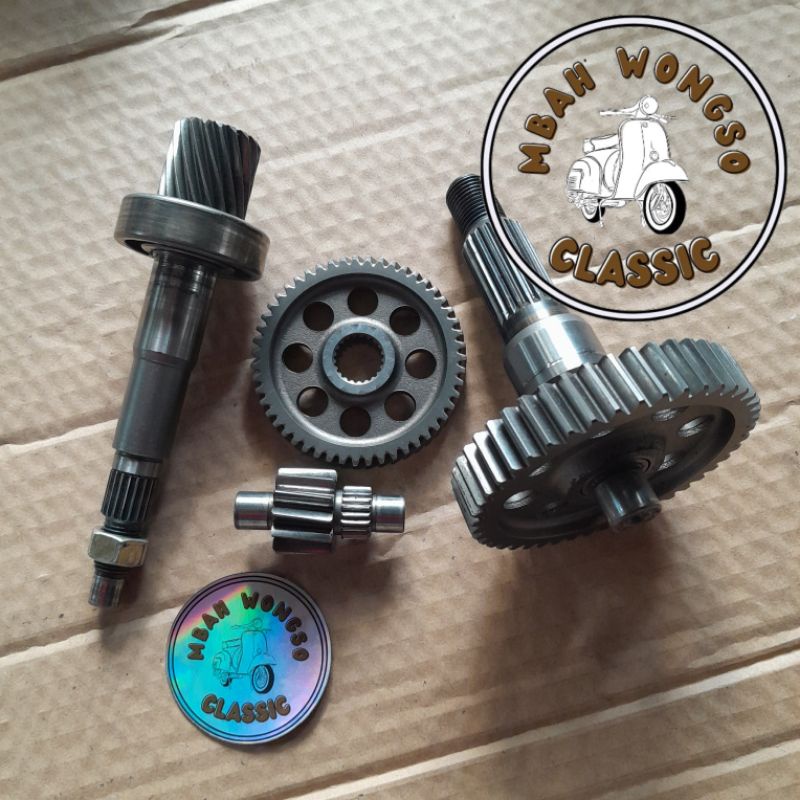 RASIO GEARBOX GIGI GARDAN TRANSMISI BEAT KARBU SCOOPY KARBU SPACY KARBU ORIGINAL
