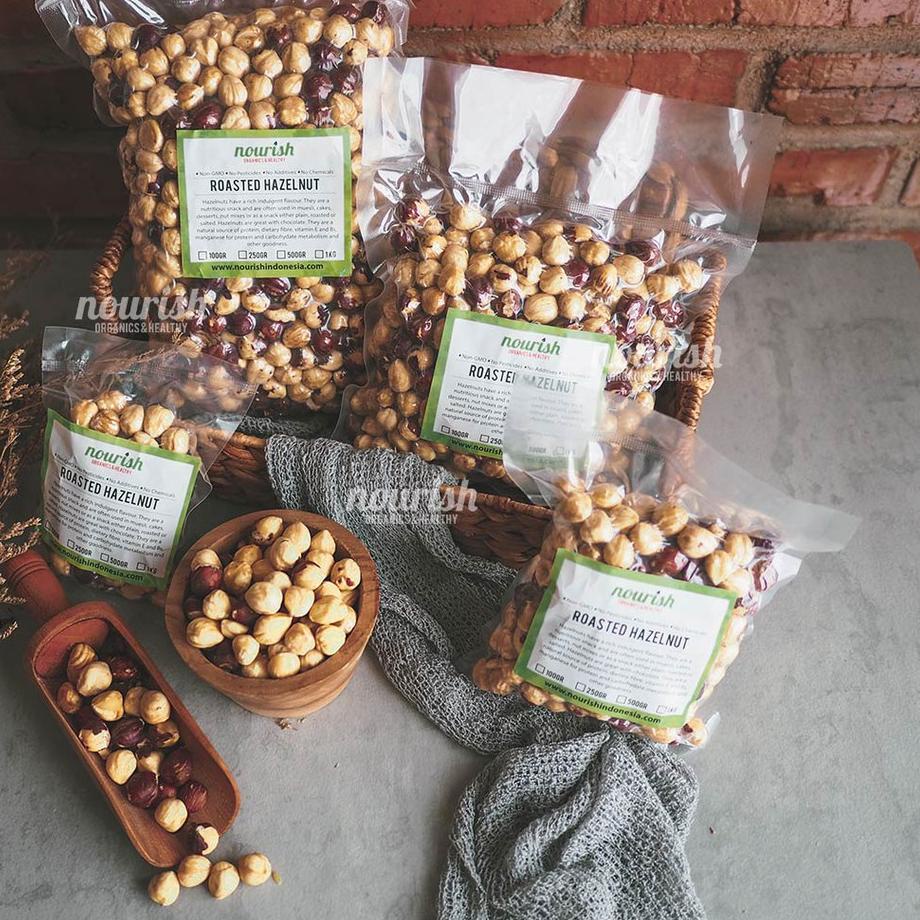 

(PROMO MZK52) Roasted Hazelnut 100 gr (Kacang Hazelnut Panggang) ☆
