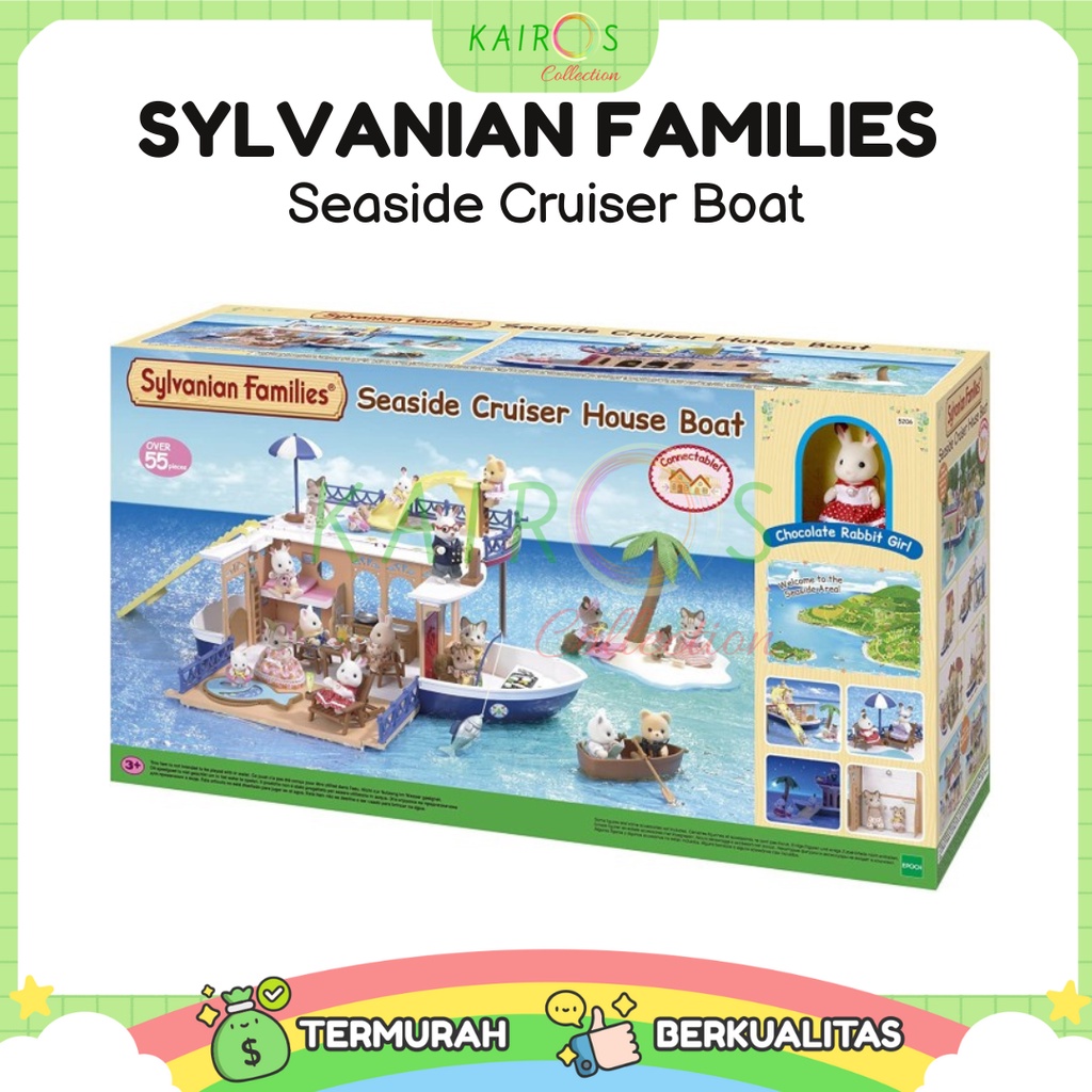 Sylvanian Families Seaside Cruiser Boat