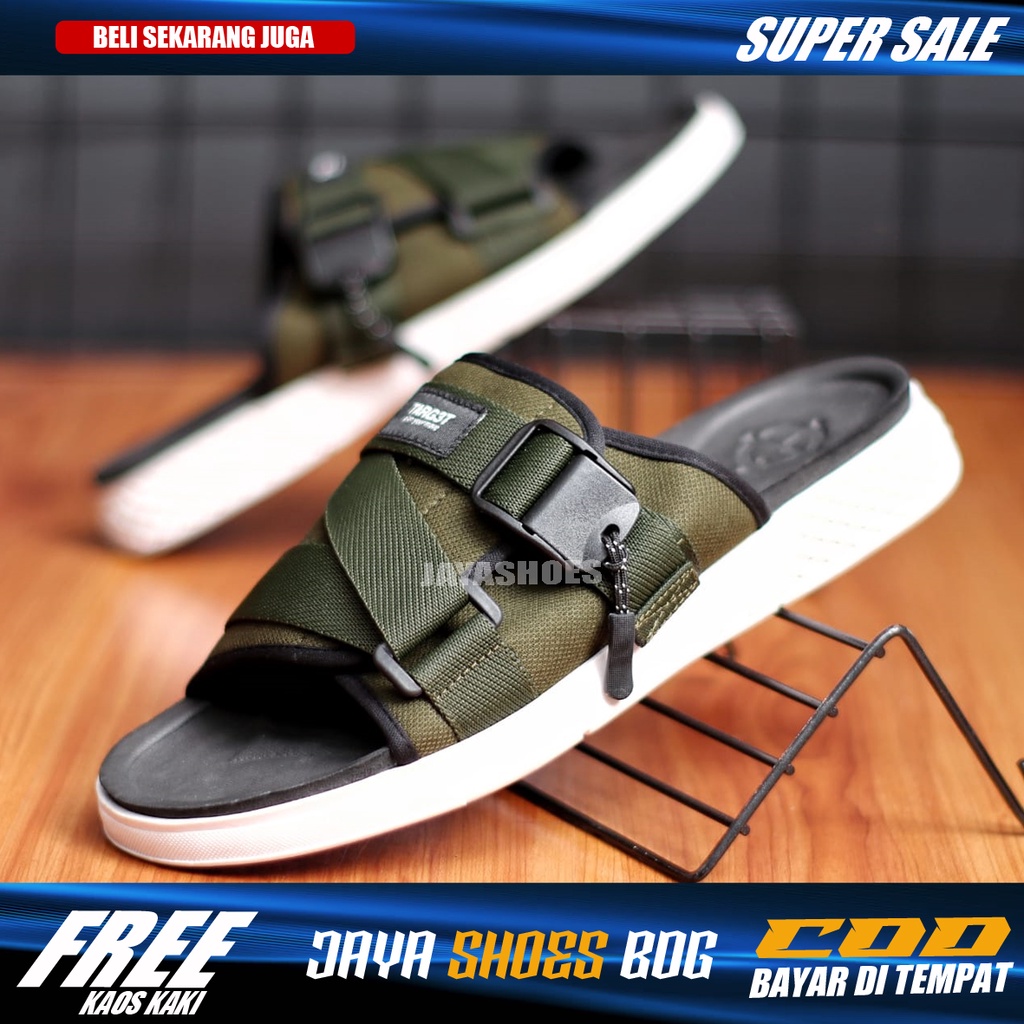 WILSON Sandal Slide Pria Casual Sandal Pria Slip On Original Distro Simple Murah Trendy Kekinian