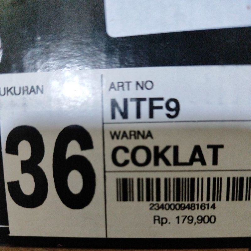 NTF9 sandal jepit selop NEVADA original anak laki laki cowok 33 34 35 36