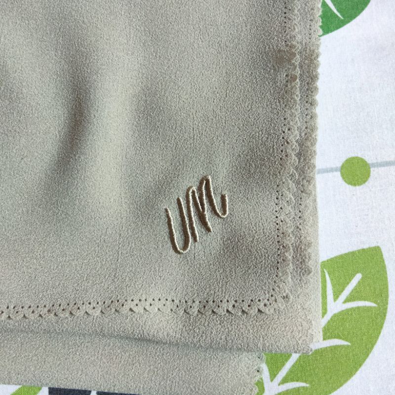 Segiempat Voal Miracle Umama LC sage green/Segiempat Umama Diamond Lasercut