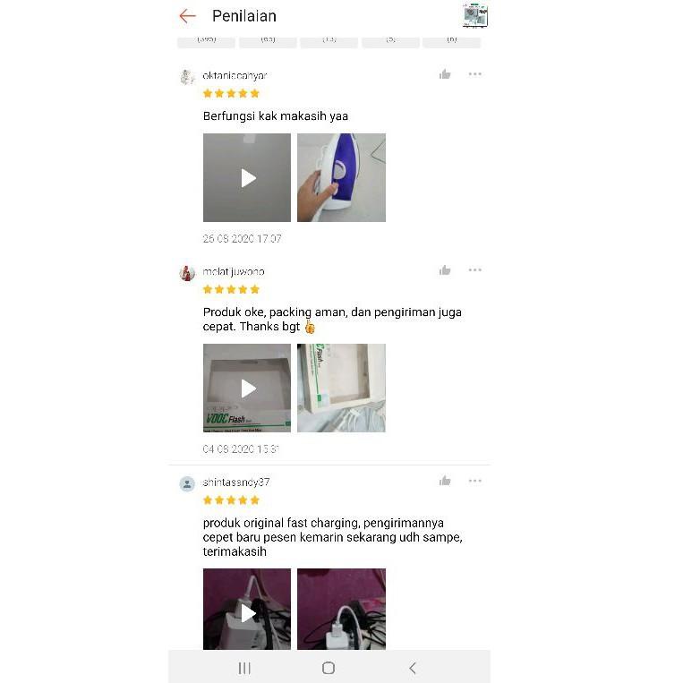 ㊔ Charger Oppo VOOC Fast Charging 4A Original 100% - Charger Oppo F9 F3 plus F5 plus F1 plus . LANGS