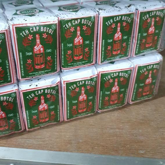 

EXCLUSIVE![ 10 Pcs ] Teh Cap Botol Hijau 40gr - Daun Teh Alami - teh legendaris|RA7