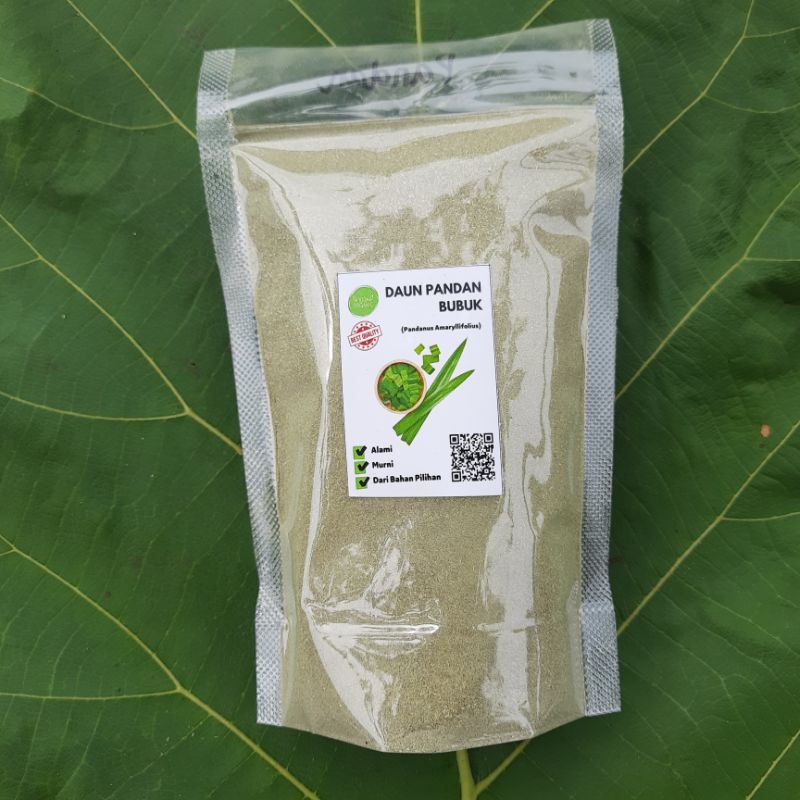 

Serbuk Bubuk Daun Pandan isi 50 Gram