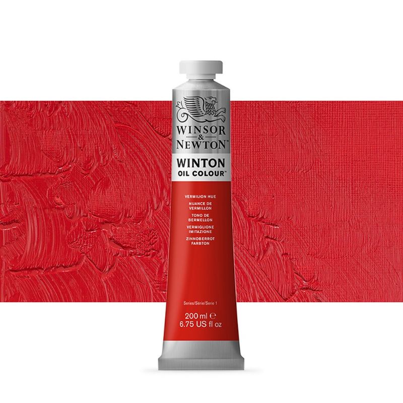 

WINTON OIL COLOUR 200 ML VERMILION HUE WINSOR & NEWTON