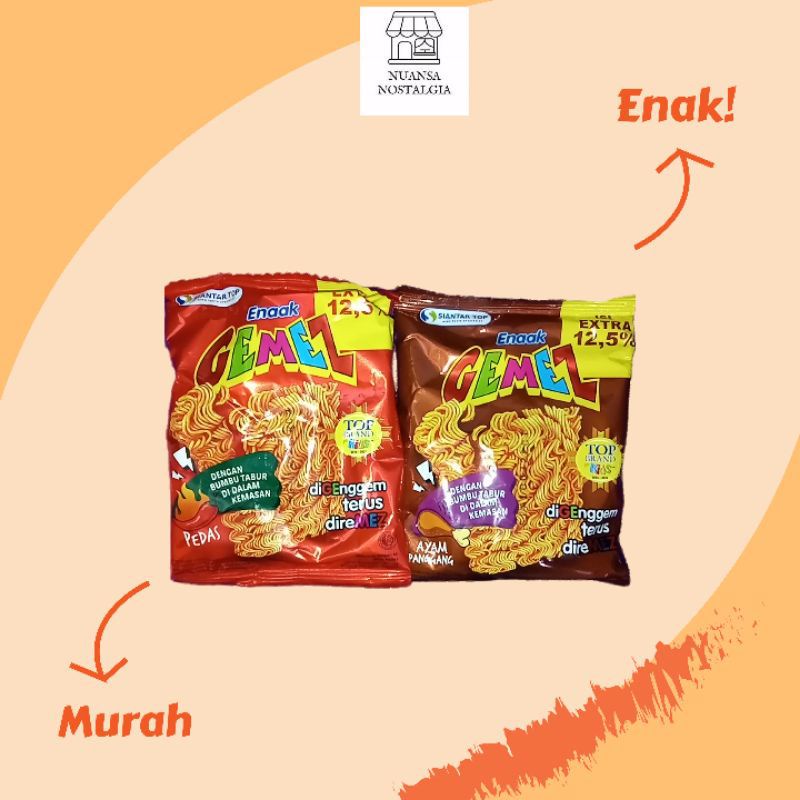 

TERMURAH! Snack Jadul - Mie Gemez / Gemes