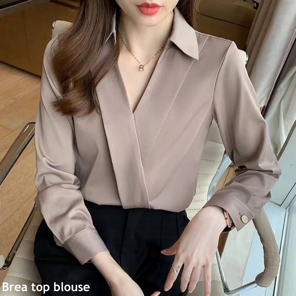 Brea top blouse - Thejanclothes