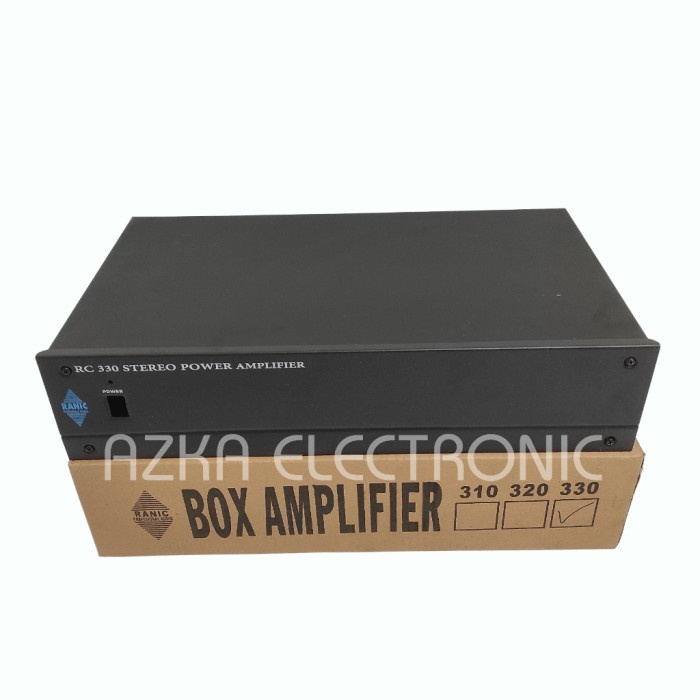 Sound Box Ampli Box Power Amplifier Ranic 330
