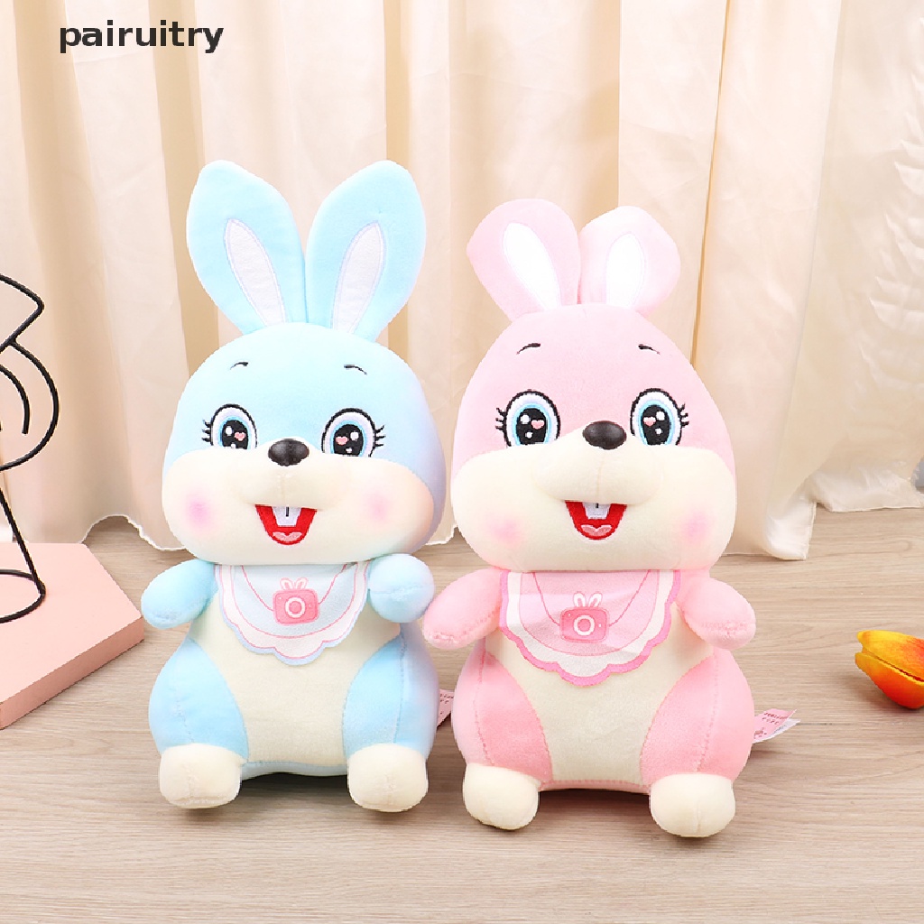 Prt 1pc 28cm Lucu Warna-Warni Kelinci Mainan Mewah Bunny Stuffed Animal Baby Doll Gadis Menemani Sleepy Pillow Hadiah Yang Indah Untuk Anak-Anak PRT