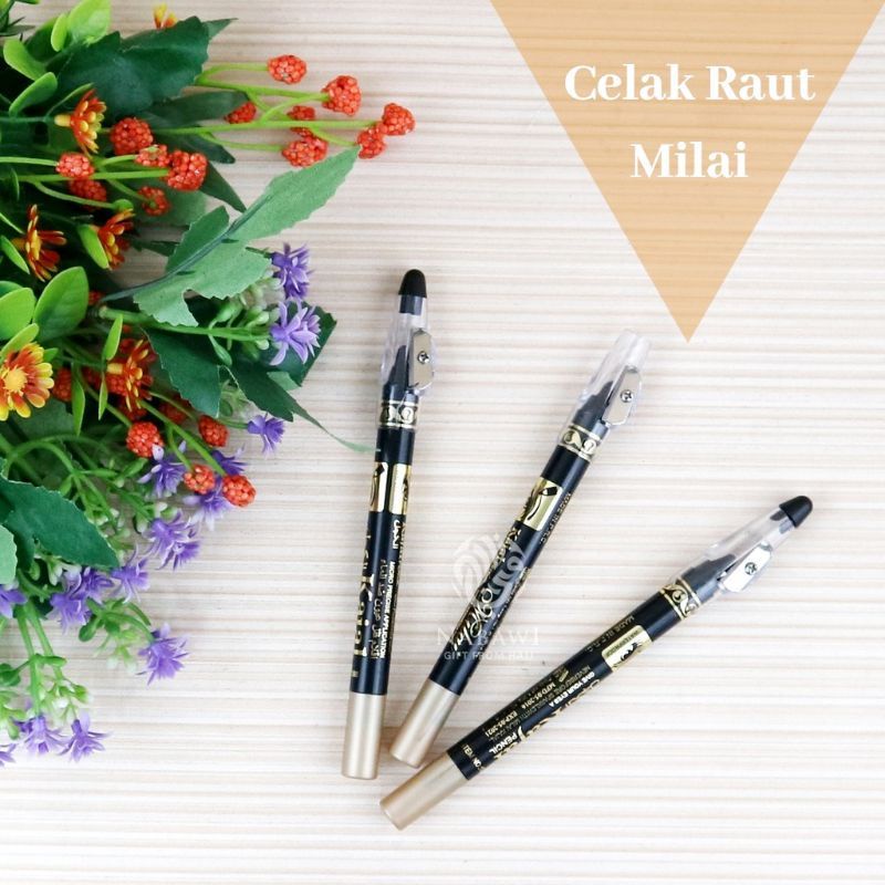Celak Kajal Milai Tutup Rautan Eyeliner Celak kajal waterproof pensil waterproof ori original arab o