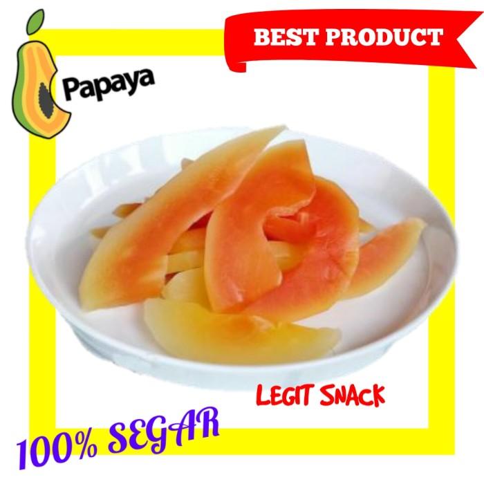 

1Kg Manisan Buah Pepaya Basah / Asinan Papaya Segar / Buah Sehat Best Seller