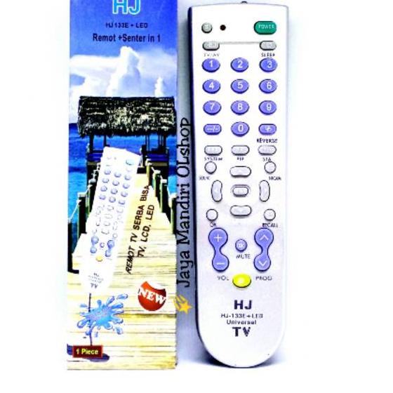 [KODE 77]  Remot TV Universal / Remote Multi Fungsi  TV Tabung / HJ 133E+LED
