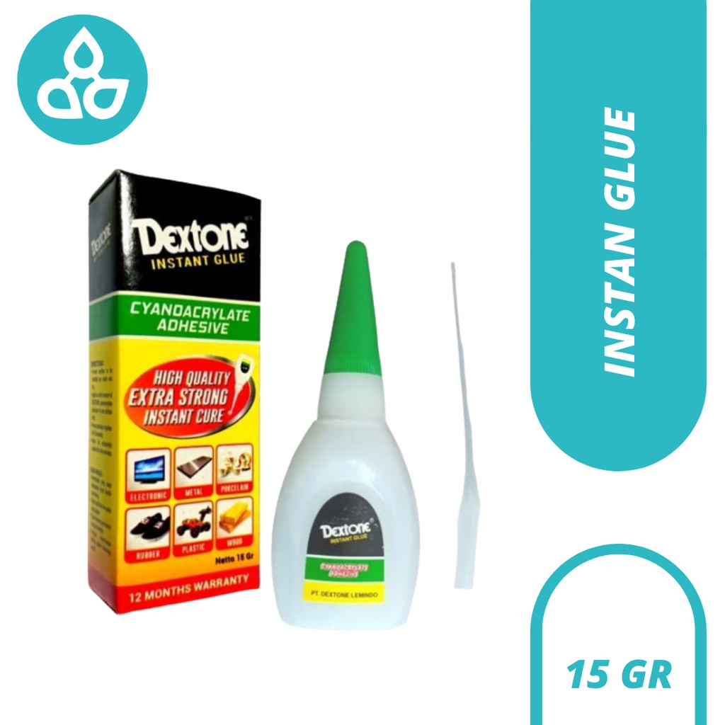 

Dextone Instan Glue | Lem Tetes Korea 14GR | Lem Korea Dextone 3 detik