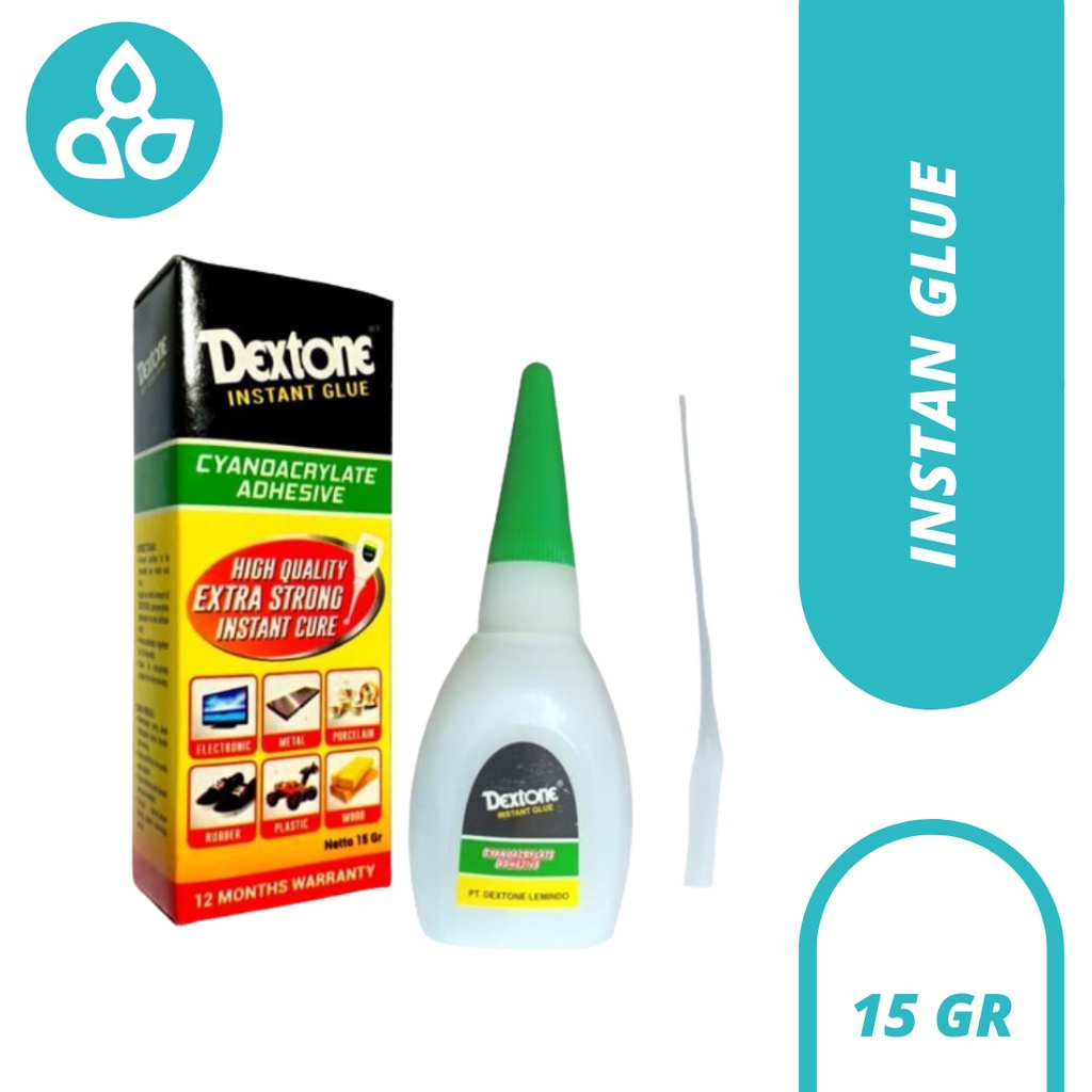 Dextone Instan Glue | Lem Tetes Korea 14GR | Lem Korea Dextone 3 detik