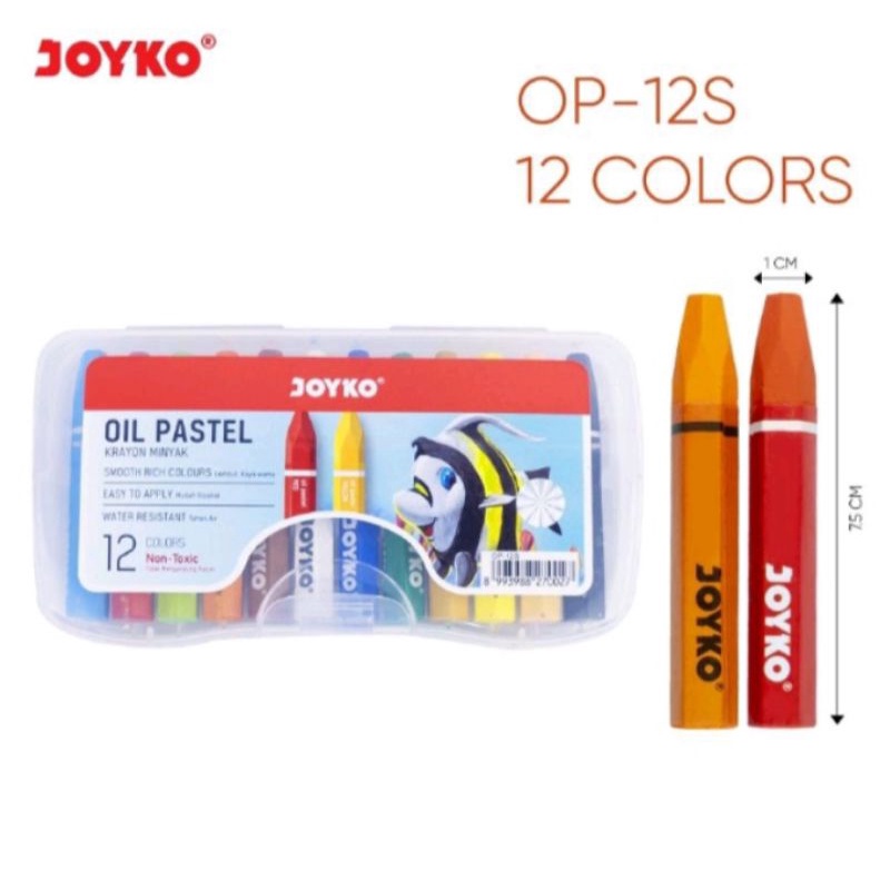 

crayon joyko / titi 12 warna