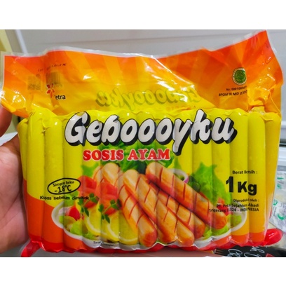 

Gebooyku Sosis Ayam 1kg